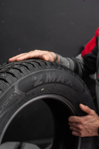 фото протектора и шины WINTERNOVA STUD I Шина ZMAX WINTERNOVA STUD I 185/65 R14 90T